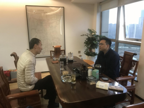 协会秘书处走访会员企业 赣州国盛铁路实业有限公司